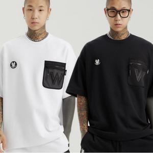 [라이프워크] 남성 W 메쉬포켓 반팔 티셔츠_LW232TS451