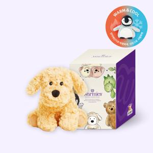 [Warmies] 허그 케어 애착인형 워미스 주니어 코카푸 Gift box 세트