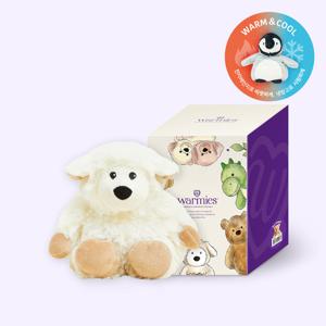 [Warmies] 허그 케어 애착인형 워미스 주니어 양 Gift box 세트