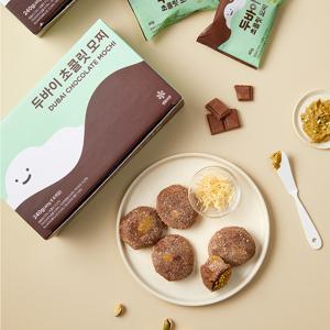[미크플로] 두바이초콜릿 모찌 찹쌀떡 240g(40g*6개)