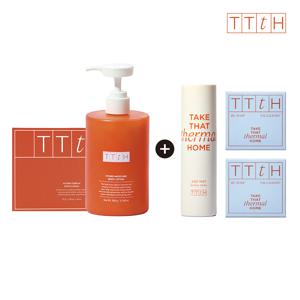 [TTtH]온천수 세럼 패치 마스크 1box(10매)+온천수 바디로션380g+온천수미스트50ml+미산성올인원클렌징비누 2ea