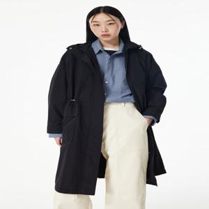 [톰보이] 오버핏 후드 롱점퍼 9175213981