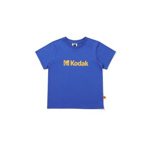 에어로쿨 워딩 반팔티셔츠 키즈 BLUE
