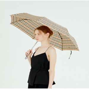 액세서리 [25SS] DBUM5E801W2 [DAKS][우양산] 브라운 체크 3단 자동 (양산 겸용)