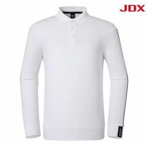 남성 소매 포인트 골지 요꼬에리 니트카라 티셔츠(X2TLT3450WH)