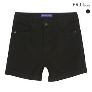 [하프클럽/FRJ]여성 3부블랙RAW청바지 (F96F-DH954A)
