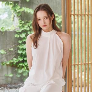 Holter Two Tuck Blouse - Ivory