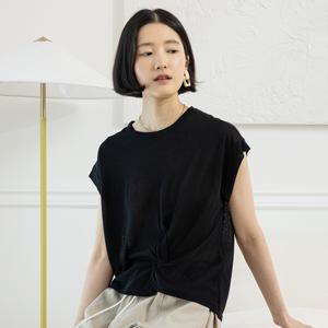 LS_Twist knit top_2color
