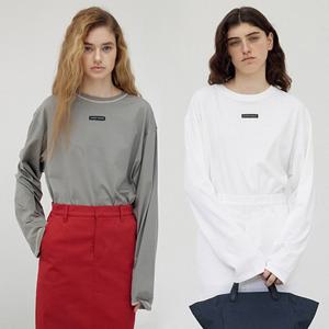 [한예슬착용] OVERSIZED LONG SLEEVE T-SHIRT (2color)