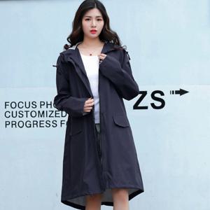 [아일렌] 메이레인 남녀공용 레인코트 L   네이비