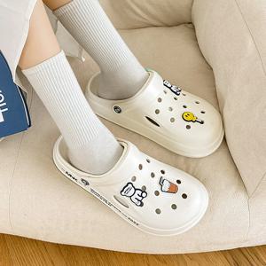 [웨이브위시] 썸머 펀칭 샌들 슬리퍼 240-245mm 물놀이신발