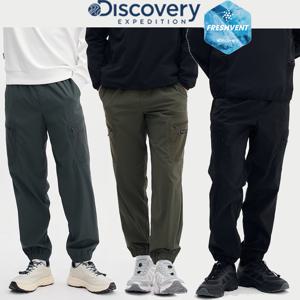 디스커버리 25년 여름신상 프레시벤트 남성 루즈핏 카고조거팬츠 DMPT75053