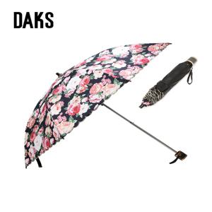 액세서리 DBUM5E170BK [DAKS][양우산] 블랙 플라워 패턴 (우산 겸용)