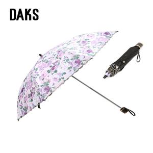 액세서리 DBUM5E171V1 [DAKS][양우산] 바이올렛 플라워 패턴 (우산 겸용)