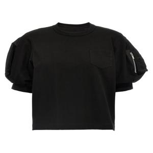 [해외직구] 24FW  반팔 티셔츠 SCW239002 Black
