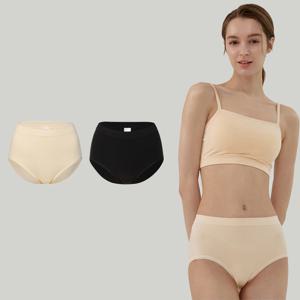 [최초가45,800원]심리스 뱀부 풀 브리프 1+1