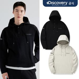 남성 반집업 하이브리드 후드티셔츠 2종 택1   DMHD37041-SET