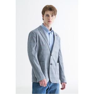 클래식 체크 블레이저 (T12E1WJB744ML1DW5)