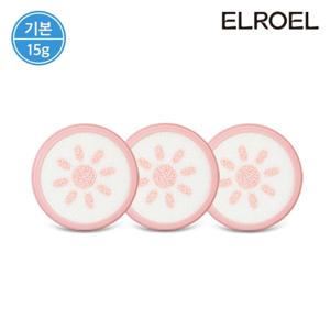 [기본]  피치 핑크 톤업 팡팡 선쿠션 15g 리필 3개