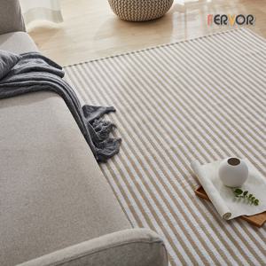 [퍼보]토믹 스트라이프 카페트 극세사 단모 러그 XXL(200x350) 특대형