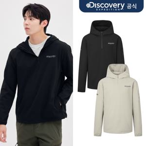 남성 기능성 소재 반집업 후드티셔츠 2종 택1  DMHD37051-SET