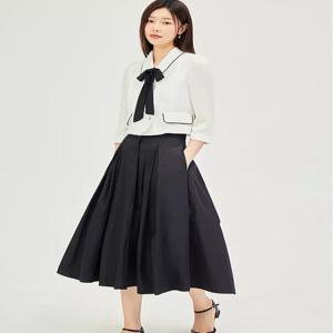 [JJ지고트]린넨 리본 더블 브레스트재킷GP4M0JK931