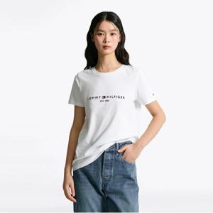 타미힐피거 자수 로고 크루넥 반팔 티셔츠 (T22F1TTO081WT1YBR)
