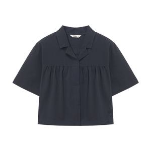 W 시어서커 숏 반팔 셔츠 D/GRAY 0.0 1NUYSMU501DY