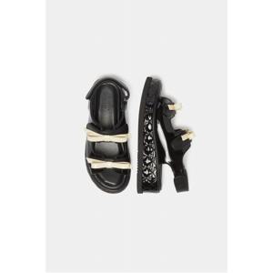 [정상가 358,000원] [한예슬 착용] 프란지아 폴리곤 샌들(black)_DG2AM25032BLK