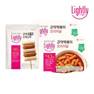곤약 떡볶이 300g x 2개 + 소떡소떡 500g(100g 5입)