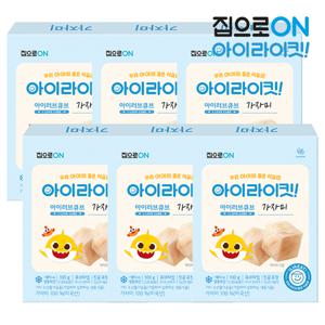 집으로ON 아이러브큐브가자미 100g x 6개