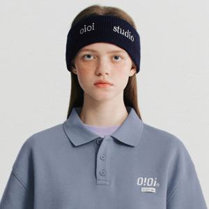 [최초가 35,000원]LAYERED LOGO SPORTS HAIRBAND [NAVY]