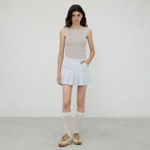 [한예슬착용] NO.2 PLEATS SHORTS - ICEBERG