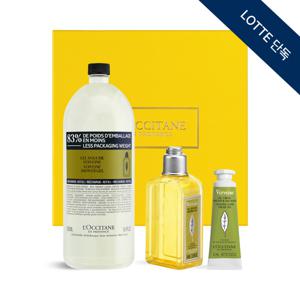 [롯데백화점](단독)(기프트) 버베나 샤워 젤 에 코 리필 500ml 세트(+디럭스 2종)