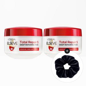 토탈리페어 헤어마스크 200ml 2개+스크런치(랜덤)