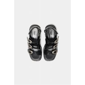 [정상가 398,000원] 버클 샌들(black)_DG2AM25016BLK