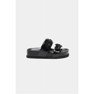[정상가 358,000원] 크래커 슬라이드(black)_DG2AM25009BLK