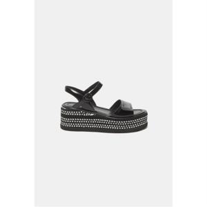 [정상가 328,000원] [김나영 착용] 위브 샌들(black)_DG2AM25035BLK