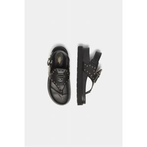 [정상가 328,000원] 스터드 플립-플랍 샌들(black)_DG2AM25006BLK