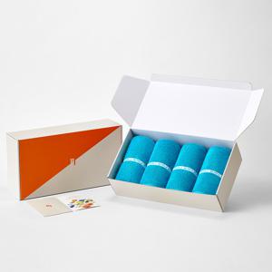 오션 밴딩페이스타올 250g 최고급모달텐셀 (4p, 선물포장)