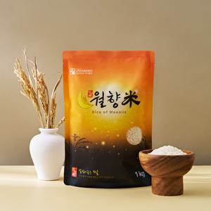 [24년 햅쌀] 월향미 쌀1kg 골든퀸 단일품종 상등급