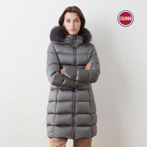 [기존가105만원][공식정품]COLMAR 24FW 폭스퍼 롱 다운 자켓 여