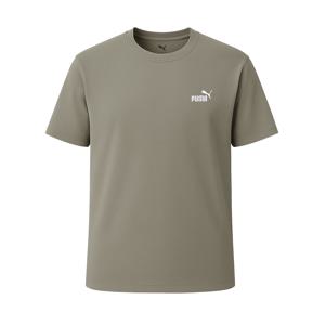 PUMA 에센셜 스몰로고 남성 반팔티 반팔 티셔츠 벨벳모스 682535-83