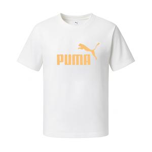 PUMA 에센셜 NO.1 로고 남성 반팔티 반팔 티셔츠 화이트 682533-02