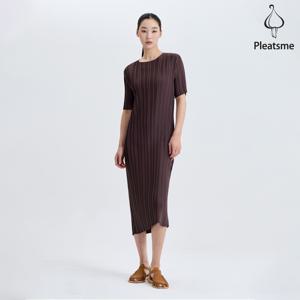 [최초가 138000원] 베이직 숏 슬리브 원피스_EPOPM325003