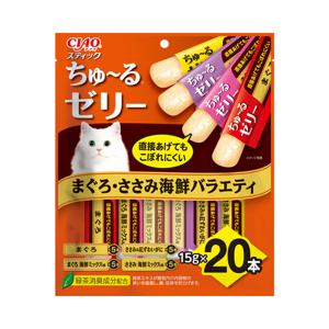 TSC-225 챠오스틱 참치 닭가슴살 해산물 버라이어티 20P