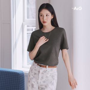 더엣지 25SS 뉴트럴에디션 슬럽 티블라우스 6종