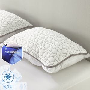 아이스소다 냉감 듀라론 여름 밴딩베개커버 50x70