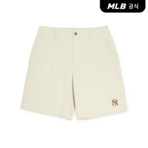 [공식] [정상가 99000원] 바시티 빈티지 카펜터 코튼터치 6부 카고 반바지 NY (Mg.Sand)