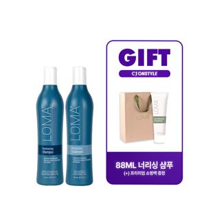LOMA 로마 모이스처라이징 샴푸 355ml+모이스처라이징 컨디셔너